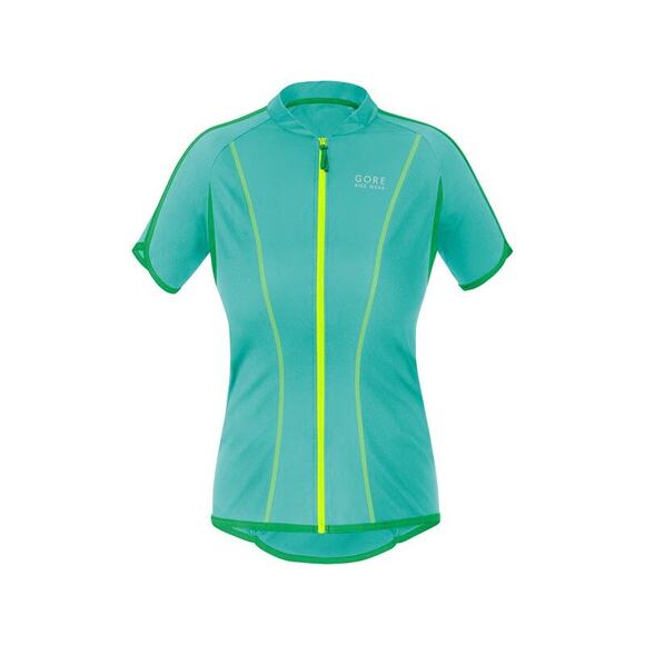 NWT Gore Wear Countdown 3.0 FZ Lady Cycling Jersey in Turquoise Women's Size XL - Picture 1 of 6